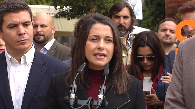 Cs critica la llamada de gracia de Sánchez con golpistas