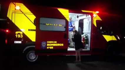 Homem é socorrido após colisão traseira no Parque São Paulo