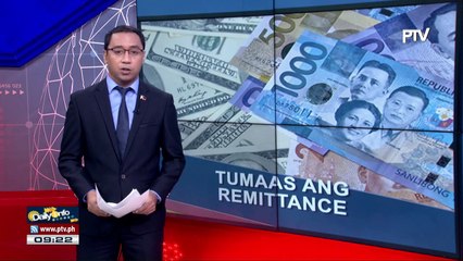 Remittance ng mga OFW sa apat na buwan, tumaas