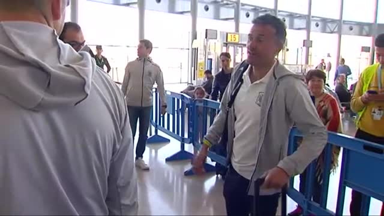 La selección española pone rumbo a Malta