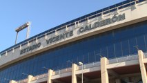 Comienza el desmantelamiento del estadio Vicente Calderón