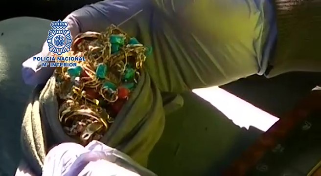 Recuperadas joyas tras detención de mafia georgiana