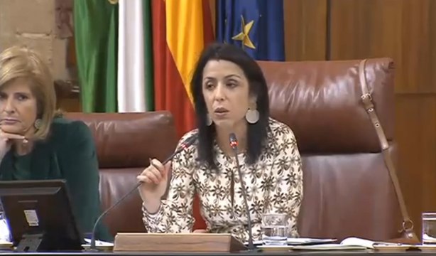 Presidenta del Parlamento andaluz a diputados: Me da vergüenza
