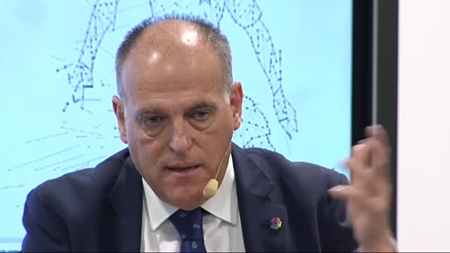Tebas sobre la Superliga europea: Estos proyectos de barra de bar hacen mucho daño