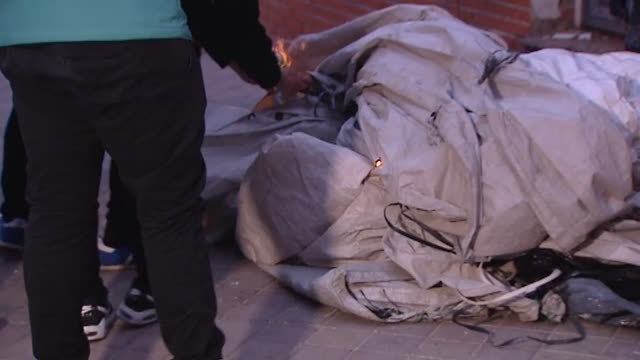 Disturbios en Vallecas en las protestas de los vecinos contra el clan implicado en un asesinato