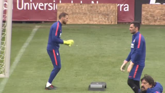 El Atlético ya piensa en el derbi madrileño del sábado en Liga ante el Leganés