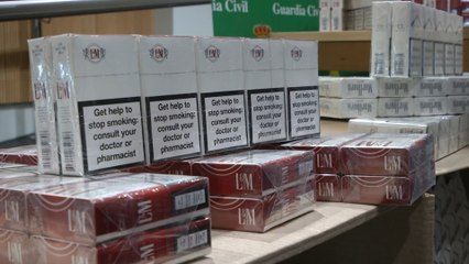 Golpe histórico al contrabando de tabaco en España