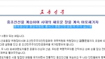 시진핑 中 주석 "한반도 대화·협상 진전 이루도록 기여할 것" / YTN