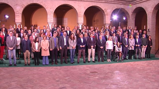 Juanma Moreno (PP) en Palma del Río (Córdoba)