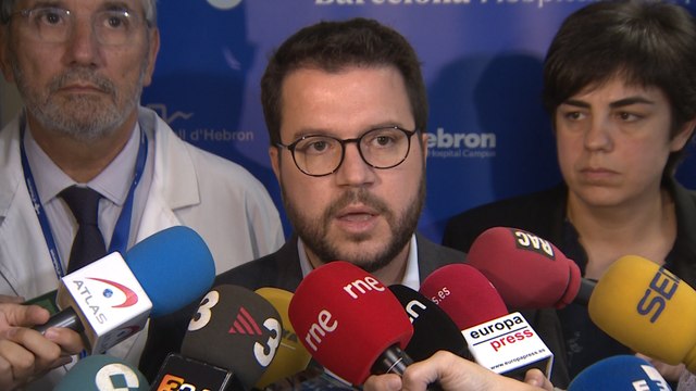 Aragonès exige a Sánchez el fin de la línea represiva