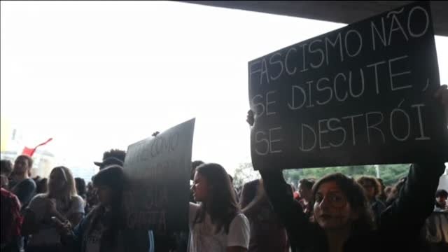 Multitudinaria manifestación en Río de Janeiro (Brasil) para denunciar las políticas de Bolsonaro
