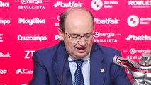 El presidente del Sevilla FC ha presentado el Trofeo Antonio Puerta