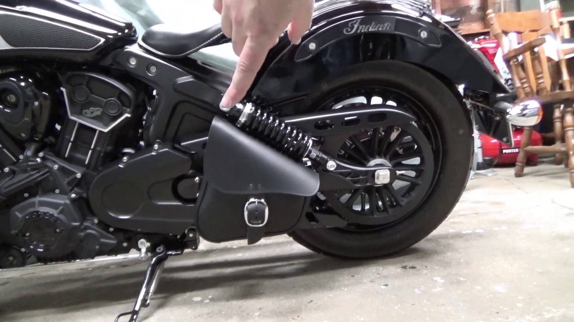 indian scout bags