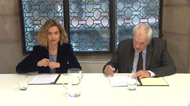 Batet y Maragall en la conselleria de Acción Exterior