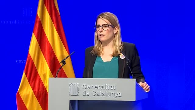 Artadi anuncia que Torra mantiene el pulso y no quitará los lazos del Palau