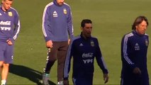 La Argentina de Messi comienza a preparar el amistoso ante Venezuela