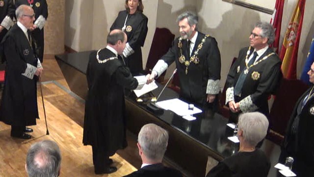 Toma de posesión de Celso Rodríguez como presidente del TSJM