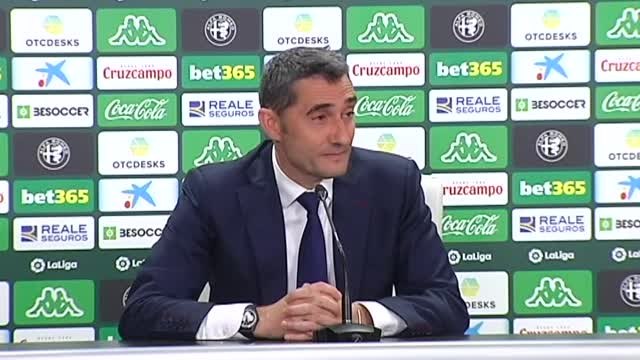 Valverde: Cuando haces una variante táctica y tienes a Messi todo es más fácil