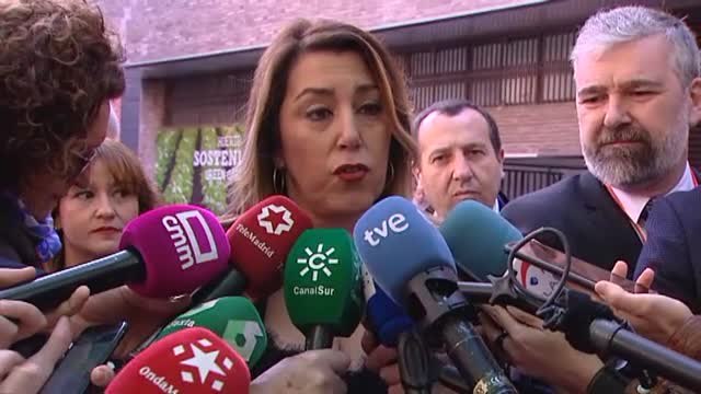 Susana Díaz desvela que no ha sido posible un acuerdo para las listas y advierte: Tomo nota