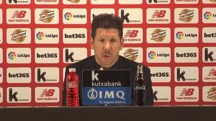 Simeone: "Ahora es momento para observar, mirar y crecer"