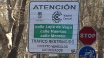 Comienzan con controversia las sanciones de Madrid Central