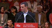 Sánchez acusa a la derecha de 