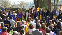 Rivera acusa a Sánchez de inacción ante la manifestación en Madrid contra el procés