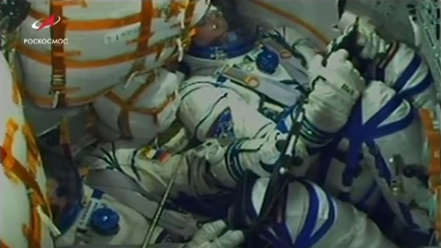 Tres nuevos tripulantes se suman a la Estación Espacial Internacional