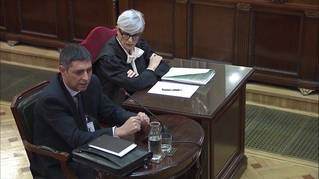 Trapero declara como testigo en el juicio por el 'procés'