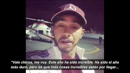 Hamilton agradece a sus fans todo el apoyo