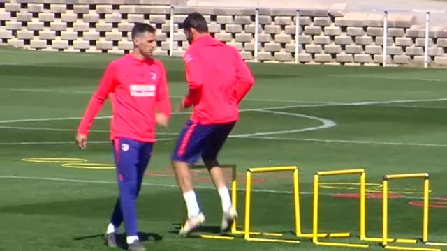 El Atlético de Madrid vuelve a los entrenamientos tras caer eliminado de la Champions