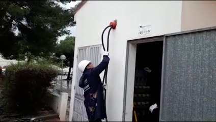 Endesa despliega 60 efectivos para instalar grupos electrógenos en Menorca