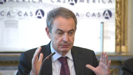 Zapatero explica por qué España no estuvo en proceso de paz de Colombia