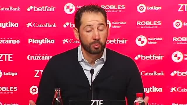 Machín: Hubiera sido importante mantener la portería a cero