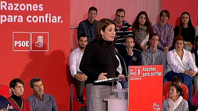 Lastra afirma que Pedro Sánchez resolverá la crisis catalana