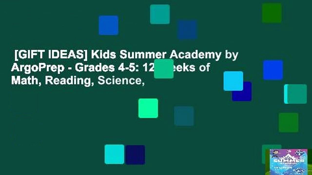 [GIFT IDEAS] Kids Summer Academy by ArgoPrep - Grades 4-5: 12 Weeks of Math, Reading, Science,