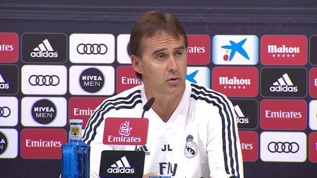 Lopetegui: Espero seguir respirando tras el Clásico