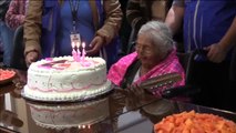 Mamá Julia celebra su 118 cumpleaños con un espíritu cargado de vitalidad