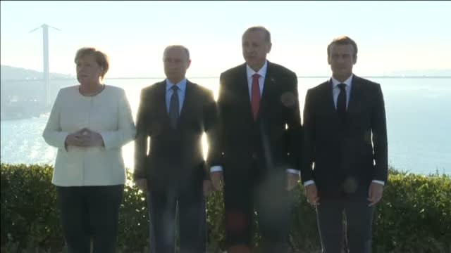 Putin, Merkel, Macron y Erdogan tratan de alcanzar un final para la guerra en Siria