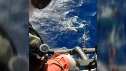 La ingeniosa forma de salvar la vida de un alemán que cayó en alta mar en Nueva Zelanda