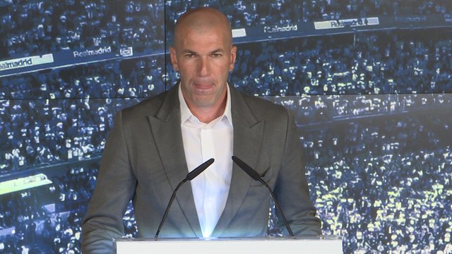 Zidane: Quiero poner al club donde tiene que estar