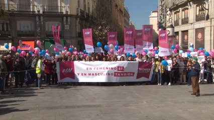 Manifestación en Madrid contra el "feminismo radical"