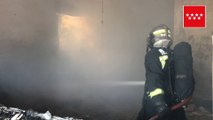 Fallece un anciano tras un incendio en Pedrezuela