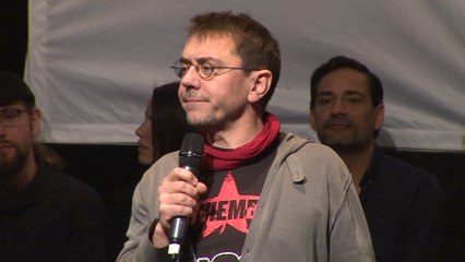Monedero arremete contra Manuela Carmena