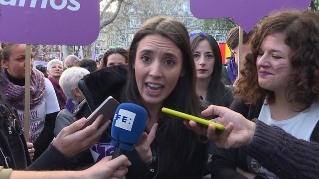 Irene Montero: Al trío de Colón se le va a frenar blindando derechos