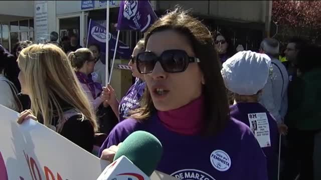 Seguimiento desigual en la huelga