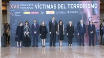 Los Reyes presiden el concierto 'In memorian'