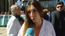 Los médicos protestan por la precarización de la sanidad