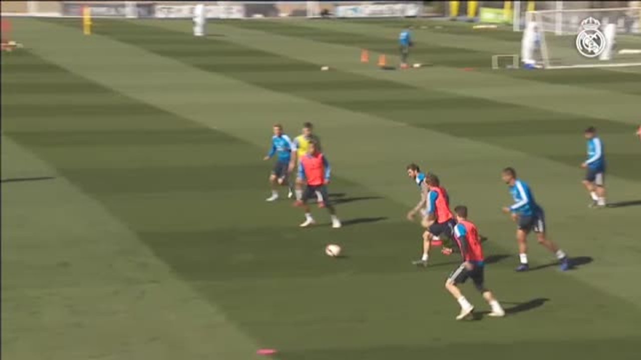 El Real Madrid se centra en el partido contra el Valladolid