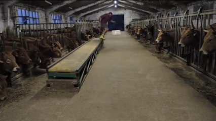 Granjero y patinador al mismo tiempo